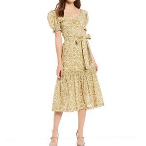 Antonio Melani Boho Floral MIDI Dress